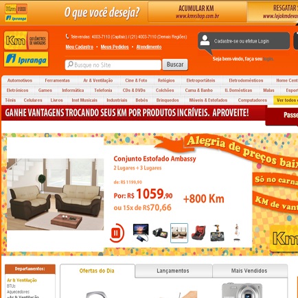 KM de Vantagens